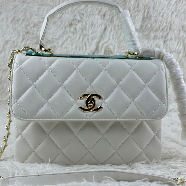 Ch**el top handle bags